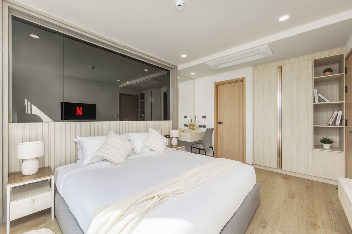 Apartamento Confort, balcón | Caja fuerte, tabla de planchar con plancha, wifi gratis