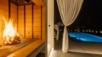 Villa (Six Bedroom Villa) | Pool | Outdoor pool, pool umbrellas, sun loungers