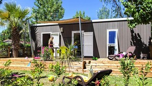 Terrace/patio - Caravan Park Camping L"air Marin, Vias-plage (Vias)