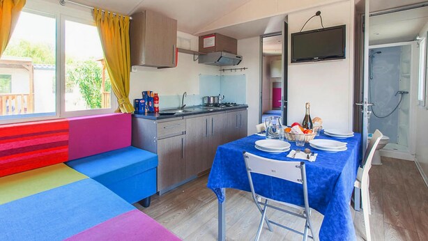 Living room - Mobile Home in the Rosolina-mare With a Shared Pool (Rosolina)