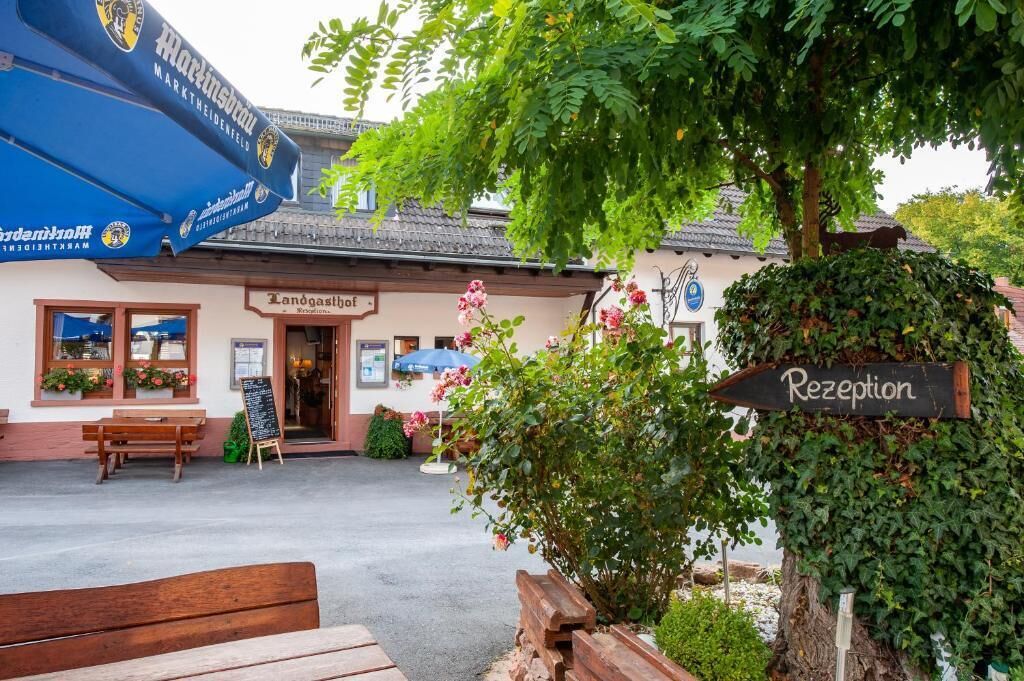 Fassade der Unterkunft