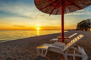 Deluxe Mobile Home, 3 Bedrooms | View from property - Mobile Homes Rosemary in Camping Strasko, Novalja (Novalja)