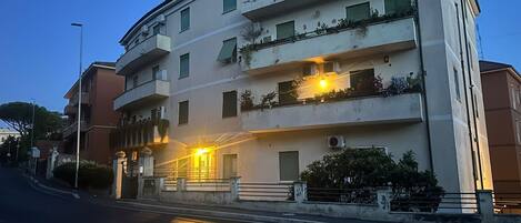 Façade de l’hébergement