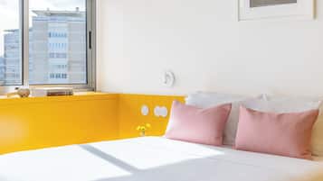 Estúdio superior | Roupas de cama premium, frigobar, cofres nos quartos