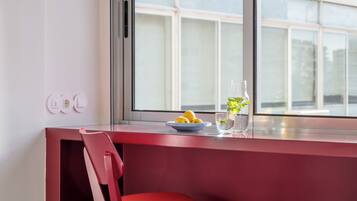 Superior Studio | Premium bedding, in-room safe, blackout drapes, soundproofing