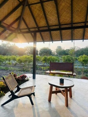 Luxury Villa, 1 Bedroom, Patio, Garden View | Terrace/patio