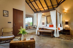 Premium bedding, down comforters, free minibar items, in-room safe - Shambhala (Bhopal)
