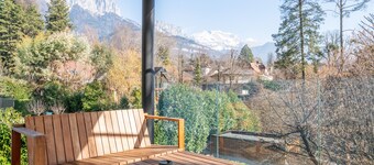 MENTHON- Villa W Architecte 2 pas du lac