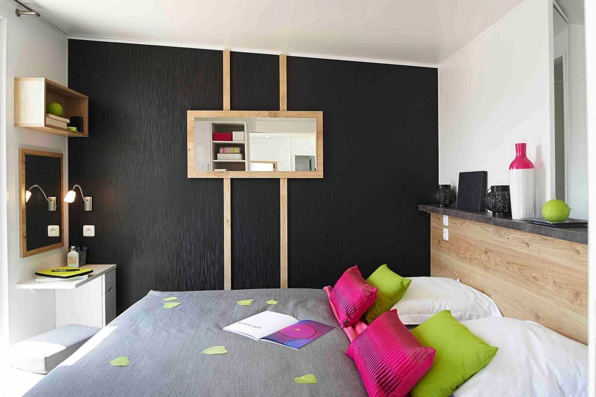 Mobile Comfort-Unterkunft, 3 Schlafzimmer