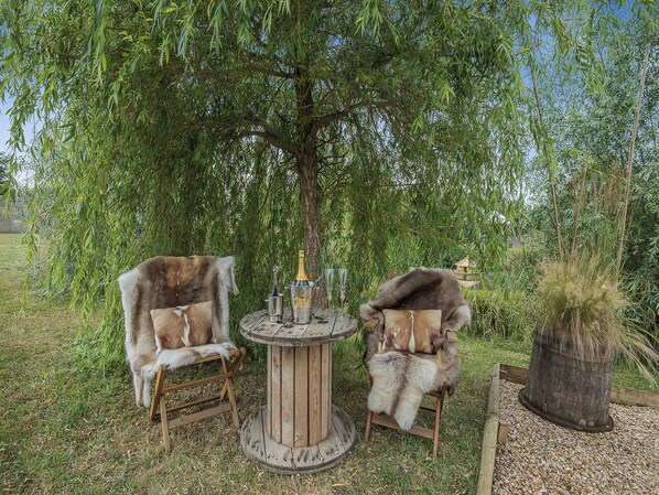 Overnatningsstedets område