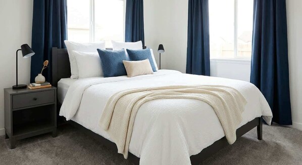 3 bedrooms, desk, iron/ironing board, WiFi