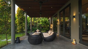 พื้นที่จัดเลี้ยงกลางแจ้ง