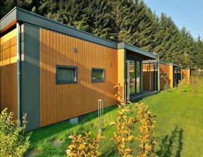 Comfort Mobile Home, 2 Bedrooms | Exterior - Chalet in the Seeblick Campsite in Kramsach (Kramsach)