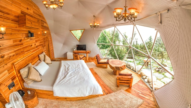 高级小屋, 山谷景观
