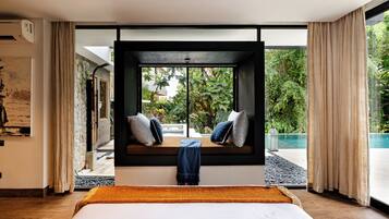 Pemandangan dari properti