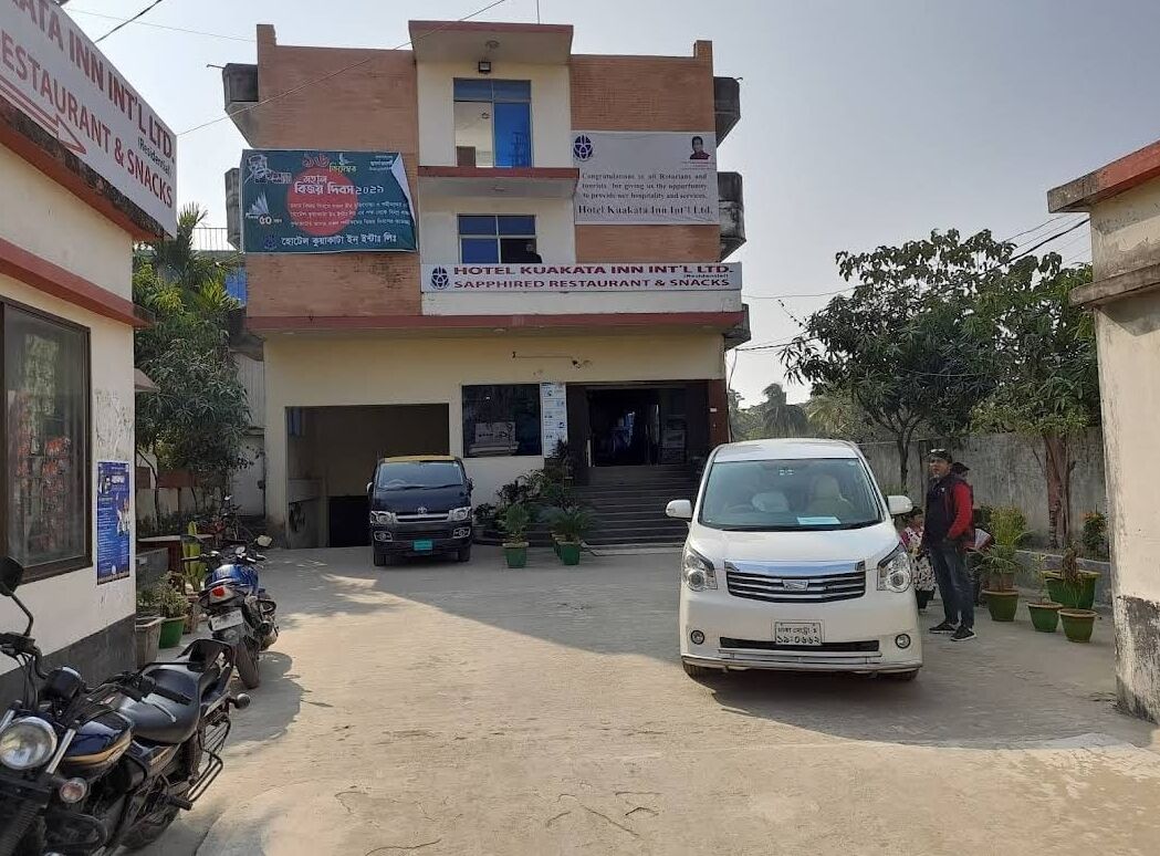 Fassade der Unterkunft