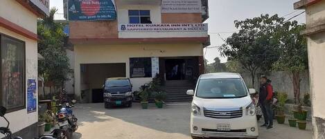 Fassade der Unterkunft