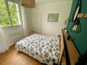 2 habitaciones, tabla de planchar con plancha y wifi 