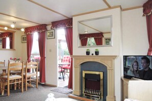 Living room - Mobile Home in Kolczewo With a Terrace (gmina Wolin)