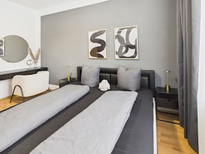 2 Schlafzimmer, Bügeleisen/Bügelbrett, WLAN, Bettwäsche