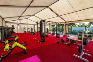 Fitness facility - Mobile Home Mediteran Superior by the Pool in Caravan Park Strasko, Novalja (Novalja)