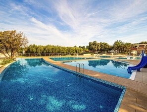 Classic Mobile Home, 3 Bedrooms | Pool | Outdoor pool - Mobile Home Mediteran Superior by the Pool in Caravan Park Strasko, Novalja (Novalja)