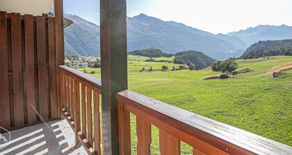 Cozy 2-room apartment for 4 in Aussois, near the slopes