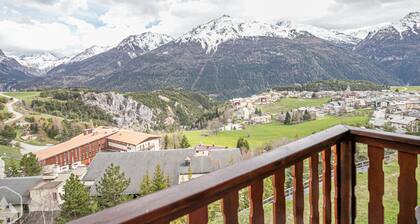 Confort 3 Pièces avec Mezzanine, 6 Pers., Balcon, Parking, Wi-Fi