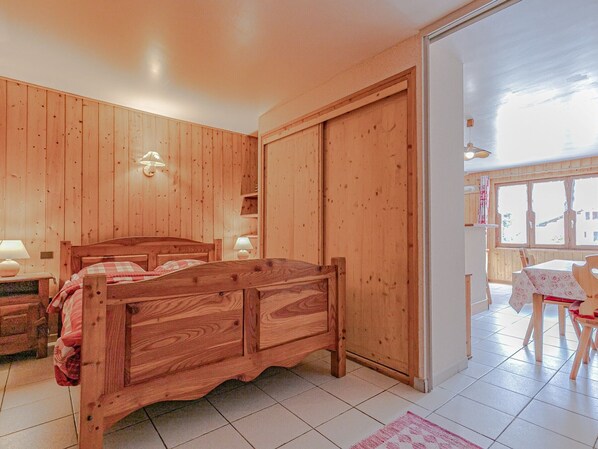 1 bedroom - Quiet apartment with terrace, near slopes, pets allowed (Aussois)
