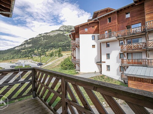 Comfortable 2-room duplex at the slopes with parking