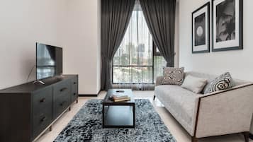 Apartamento familiar, 3 habitaciones, balcón, vistas a la ciudad | Vistas desde la habitación