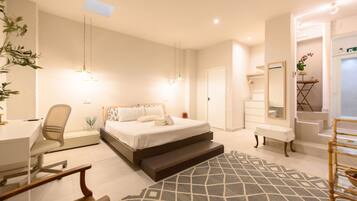 1 slaapkamer, een strijkplank/strijkijzer, gratis wifi