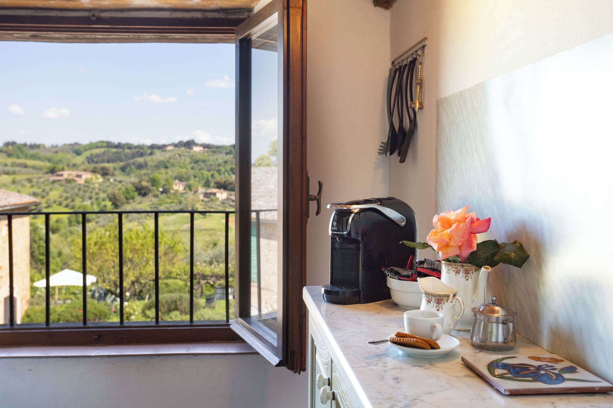 Apartment, 1 Double Bed, Pets allowed, Garden View | Private kitchen