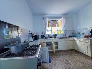Microwave, oven, stovetop