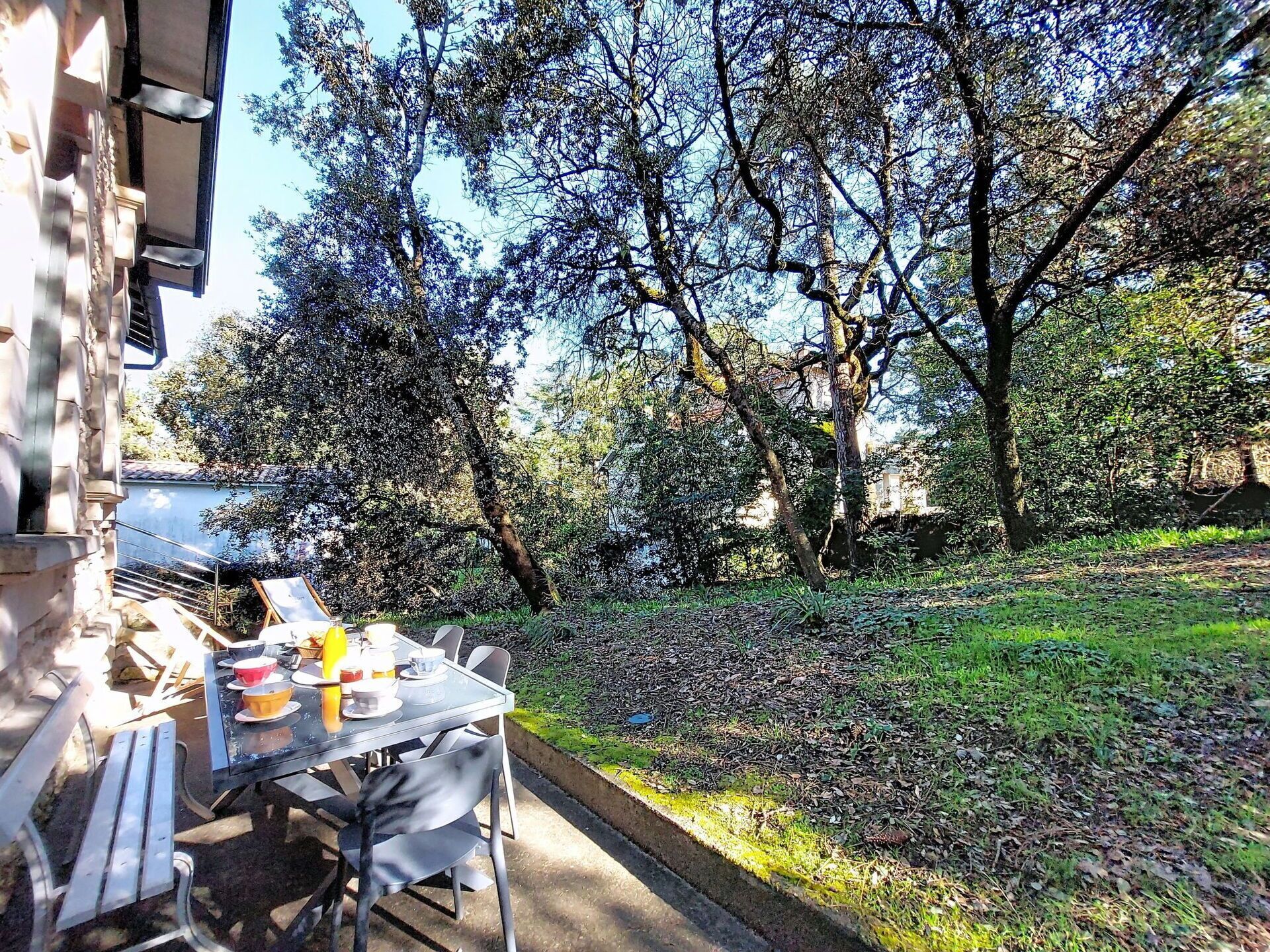 Rama, Primavera, Jardín, Mueble Para Exteriores, Yarda, Paisajismo, Mesa Al Aire Libre, Patio Interior, Sombra