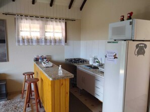 Deluxe-chalet, näköala puutarhaan | Yksityinen keittiö