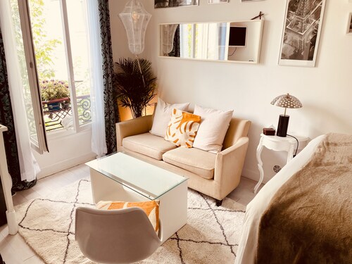 Studio chic & cosy Saint-Germain-des-Prés, Montparnasse, check_in 24h/24