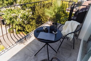 Apartamento conforto | Terraço/pátio