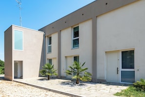 Majoituspaikan julkisivu