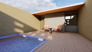 Maharaja 2-Room Suite with Plunge Pool | Minibar, una cassaforte in camera, ferro/asse da stiro, Wi-Fi gratuito