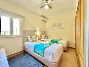 2 chambres, draps fournis