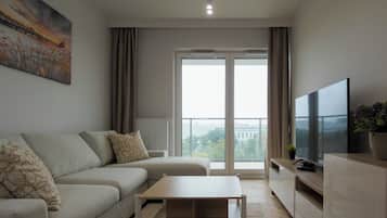 Departamento, balcón | Área de sala de estar