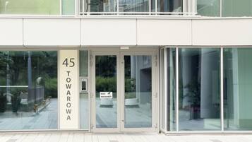 Fassade der Unterkunft