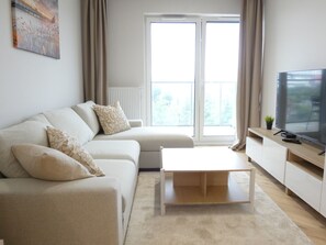 Apartment, Balcony | Living room