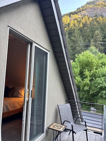 Terrace/patio. Chic Mountain Loft • Breathtaking Views