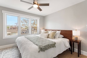 3 bedrooms, iron/ironing board, travel crib, free WiFi