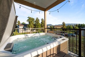 Idromassaggio all'aperto