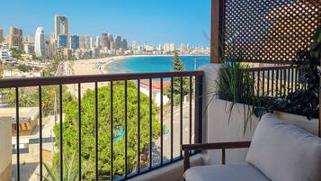 Superior Double Room, Balcony, Sea View | Terrace/patio