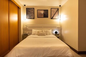 อพาร์ทเมนท์, 1 ห้องนอน, ระเบียง, วิวเมือง | 1 ห้องนอน