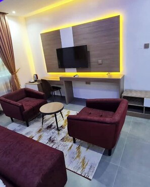 Economy Room, Balcony, City View | Desk, laptop workspace, blackout drapes, soundproofing